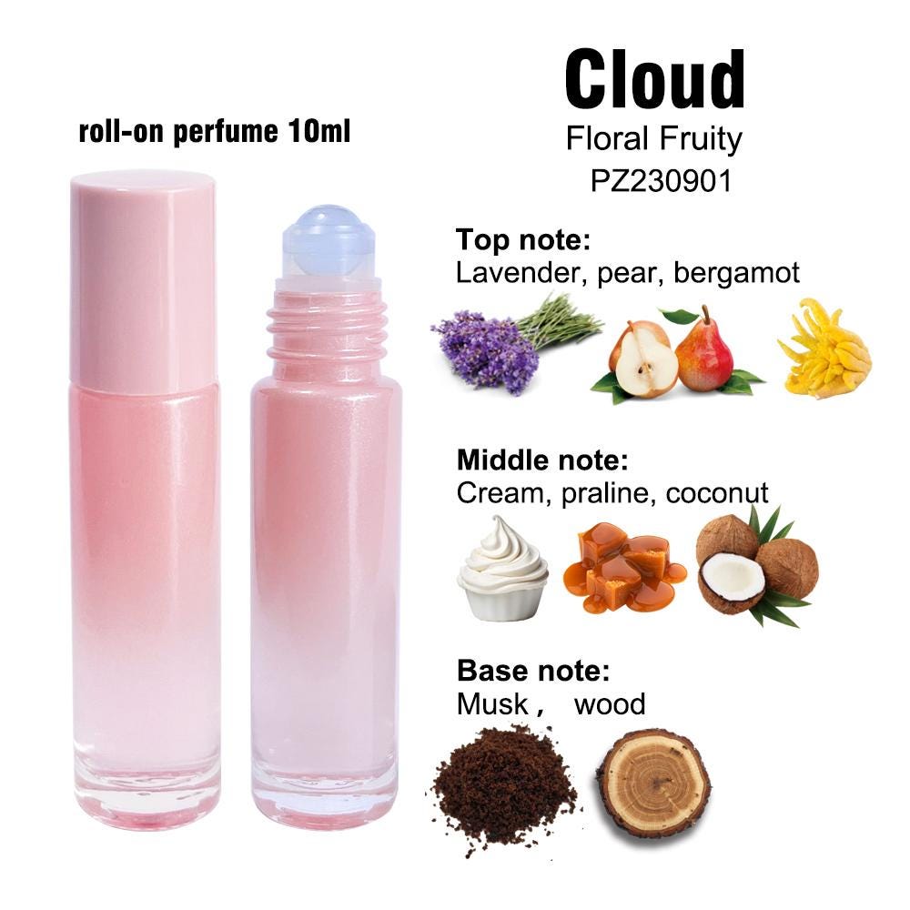 Essential Oil Perfume- Long lasting Fruity Woody Musk Cedar Vanilla Fragrance Perfume Roll
