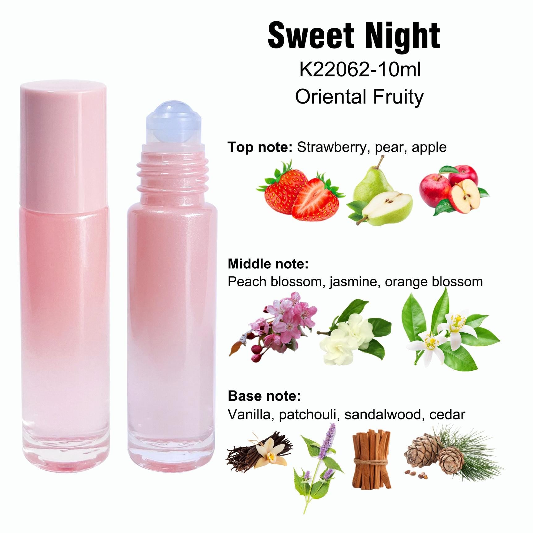 Essential Oil Perfume- Long lasting Fruity Woody Musk Cedar Vanilla Fragrance Perfume Roll